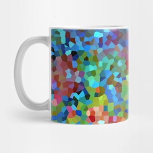 Colorful Triangle Design Mug